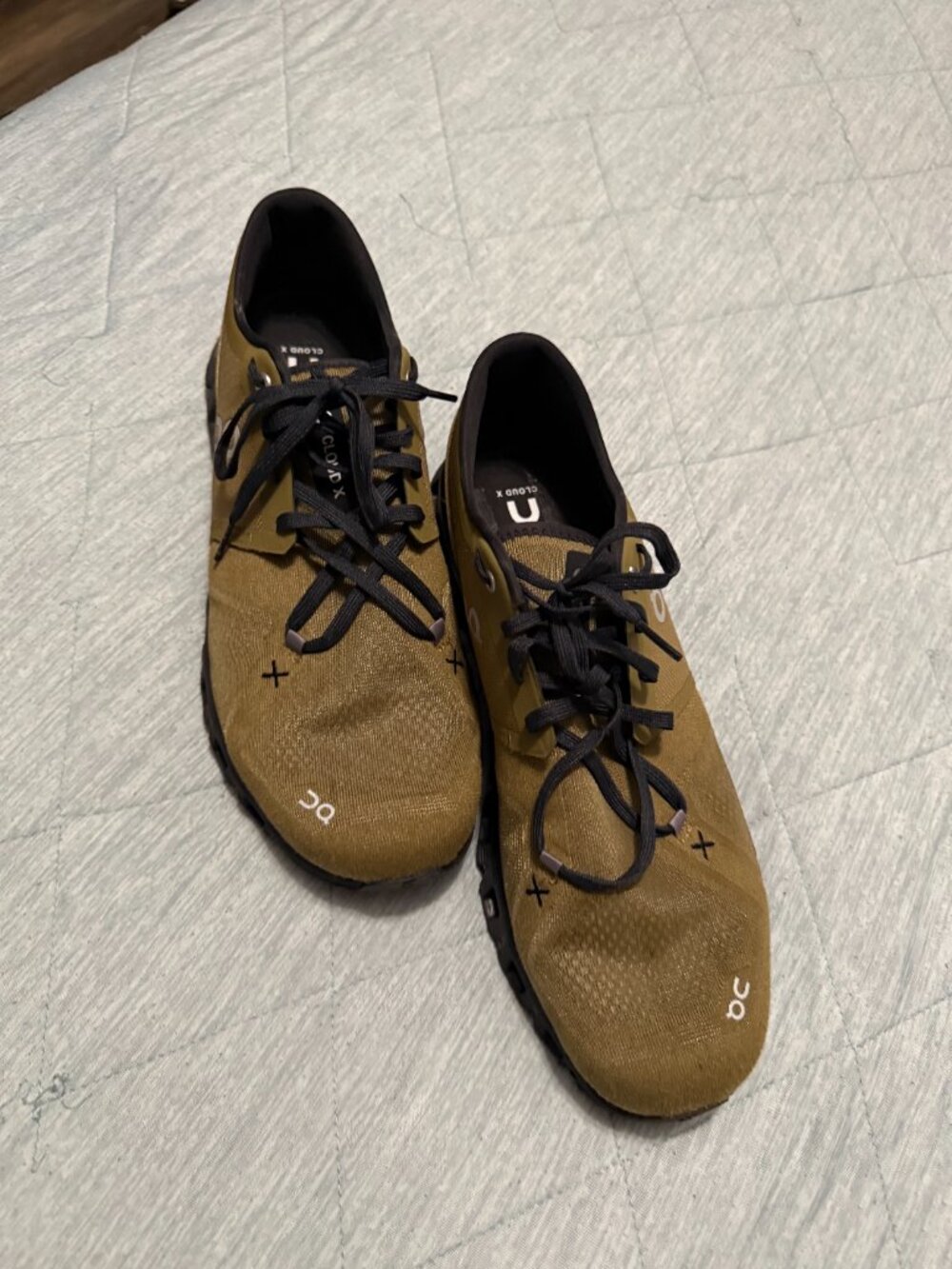 Mens OnClouds X3 Hunter/Black Sz 11